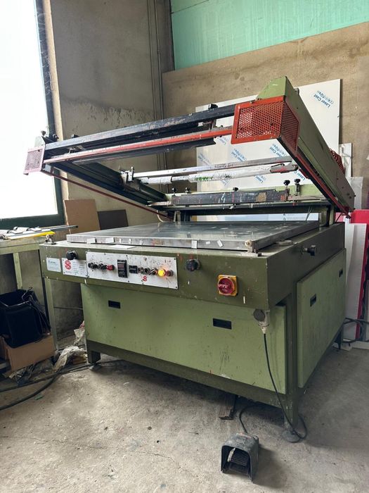 Máquina de Serigrafia Semi-Automática 70x100 Profissional