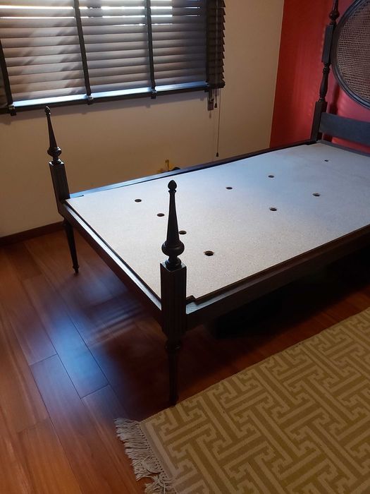 Cama cabeceira palhinha