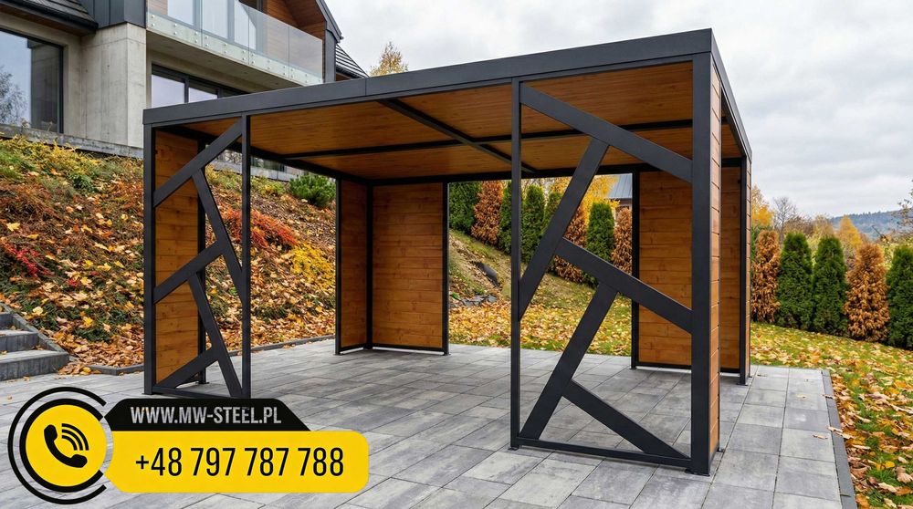 Wiata, altana ogrodowa, zabudowa, pergola