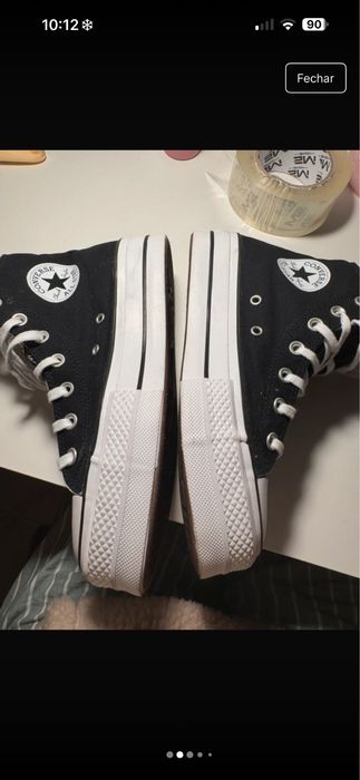 All star converse plataforma