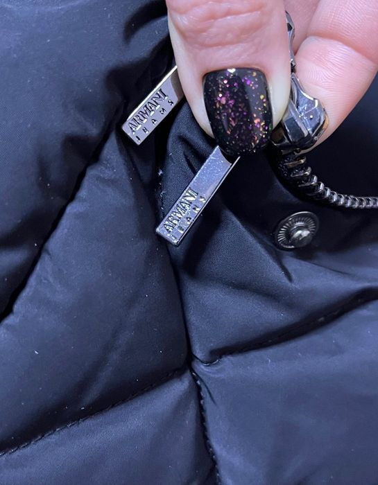 Пуховик Armani jeans оригінал 36 S