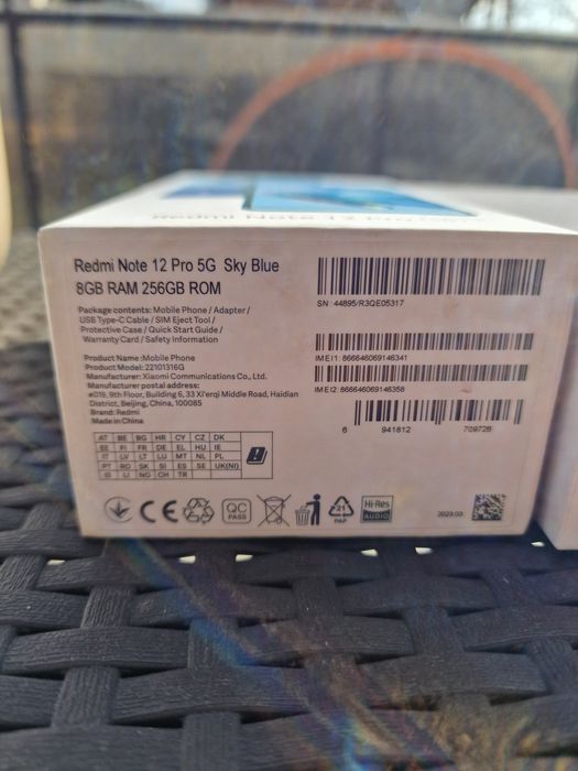 Xiaomi redmi note 12 pro 5g