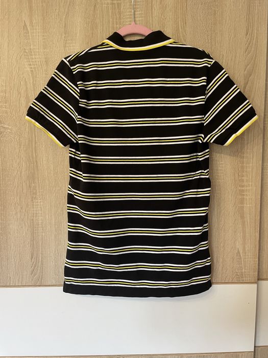 Koszulka Polo Calvin Klein Jeans S slim fit paski hit viral logowana