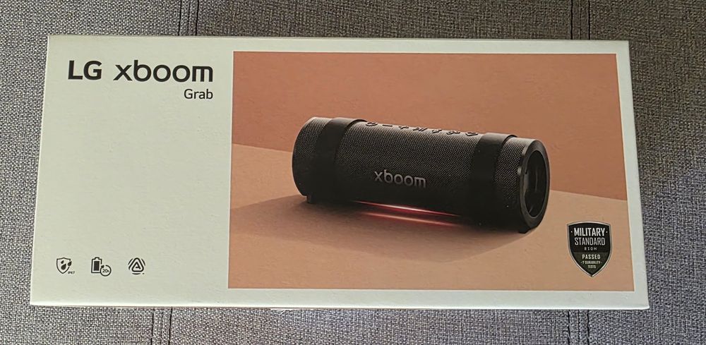 Lg xboom grab NOVO c/garantia 3 anos até 2029