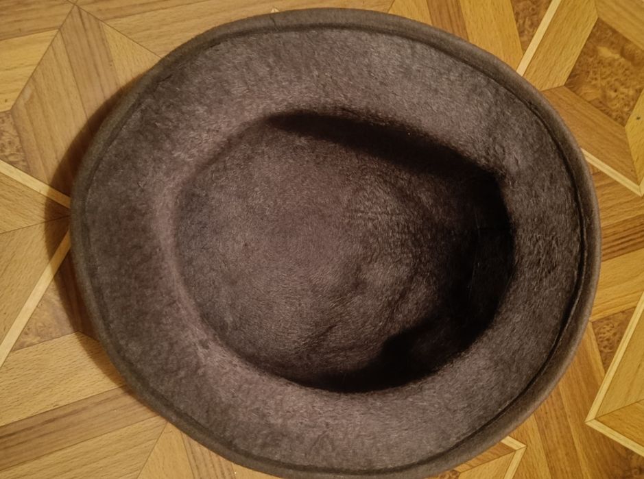 Elegancki Kapelusz damski szary