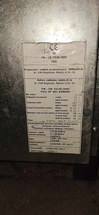 Piec, kominek, koza  grzybek