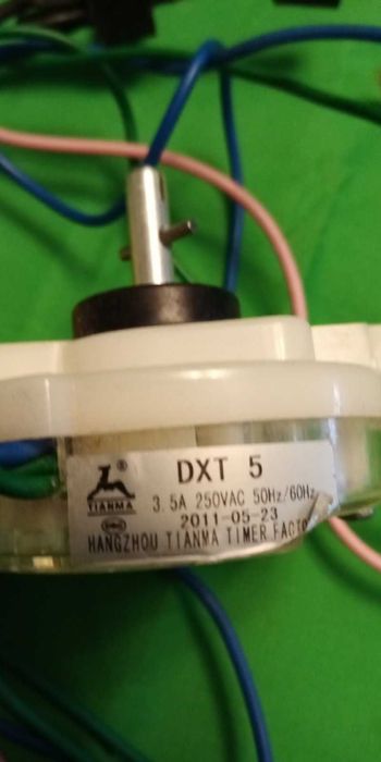 Таймер (реле времени) для  Saturn DXT5 220V-240V 3,5A, 5 выводов.