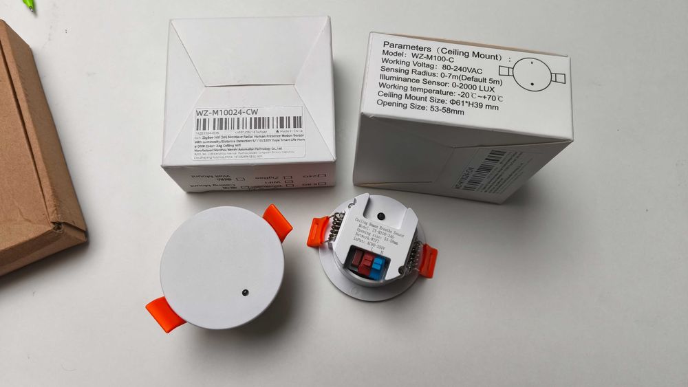 Розумний датчик присутності людини Tuya Zigbee/WiFi (mmWave радар)