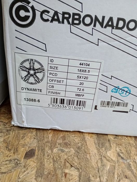 Felgi Aluminiowe Nowe 5x120 r18 8,5j et20 BMW m2 m3 m4 e60 e61 e63 e64