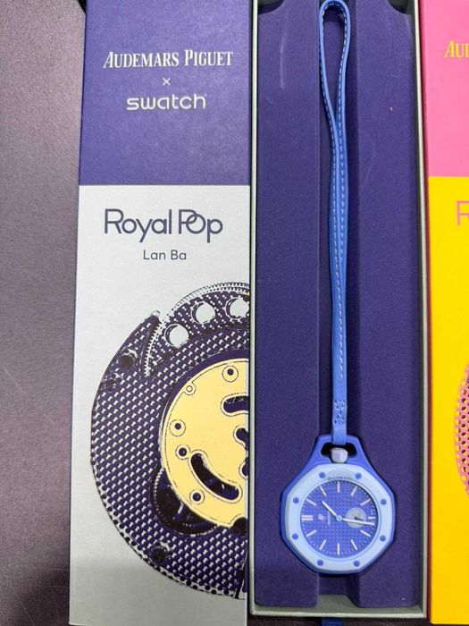 Механічний годинник Audemars Piguet × Swatch Royal Pop