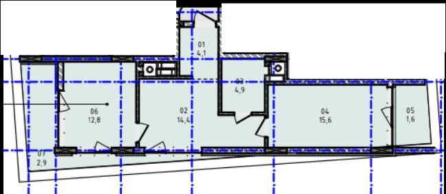 2-rooms apartment apartment by the address st. Kapushanskaya (area 56,3 m²) - Atlanta.ua - photo 4