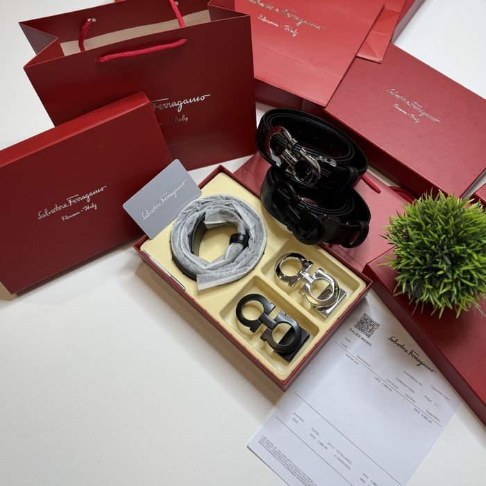 Ремінь , ремень Salvatore Ferragamo 105,110 | комплект