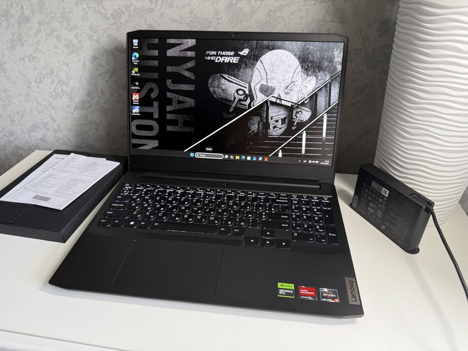 Lenovo Gaming 3/2025год/RTX2050-4GB/Razen 5-5500H/512GB/16GB/Ноутбук.