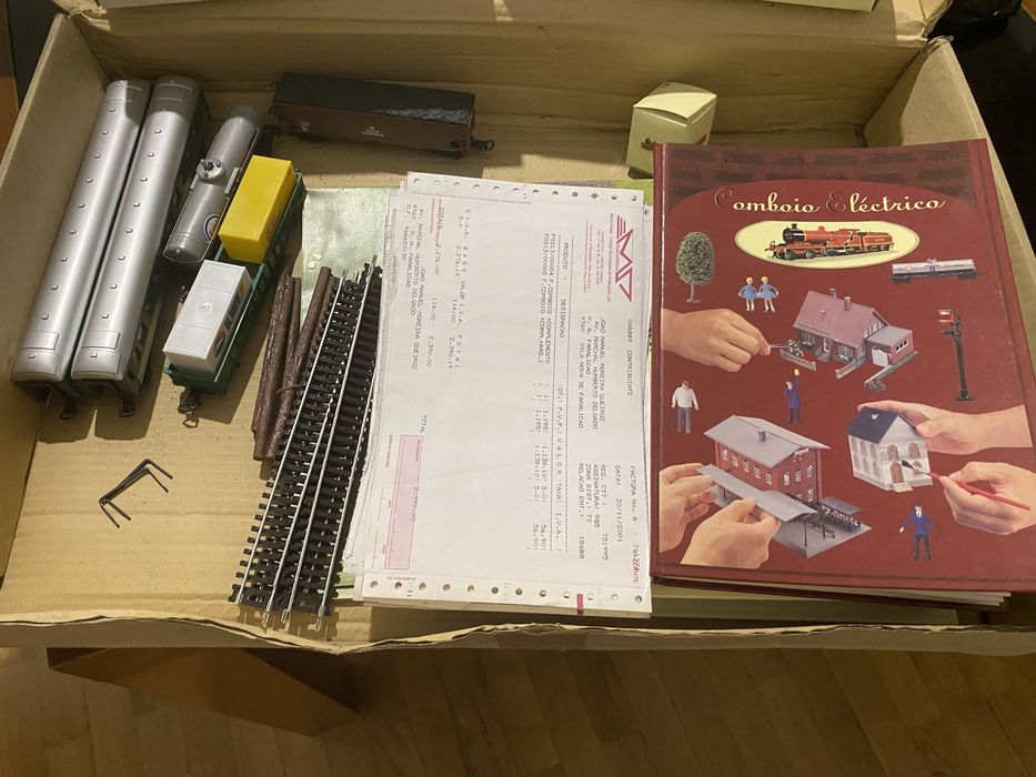 Cidade com Comboio Eletrico