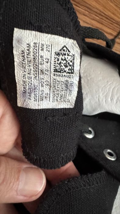 Кеди Converse black