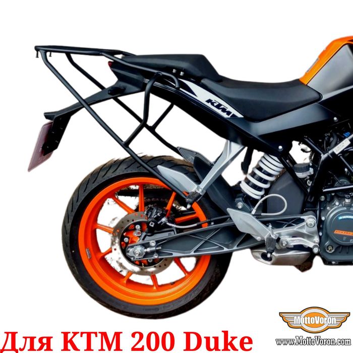 KTM 200 Duke Багажник KTM Duke 200 багажная система под кофр сумку