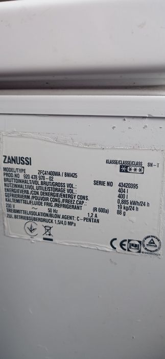 Морозильна камера ZANUSSI
