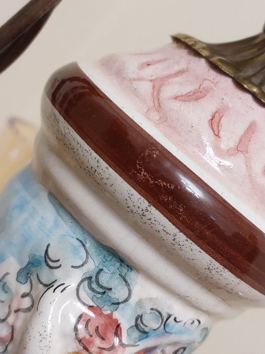 Люстра з кераміки