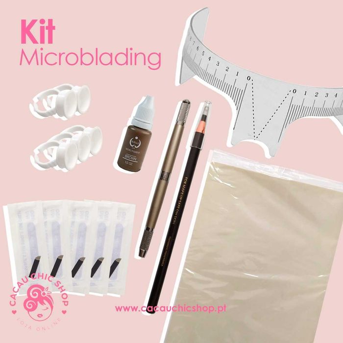 Kit Microblading Tudo novo 15 Itens