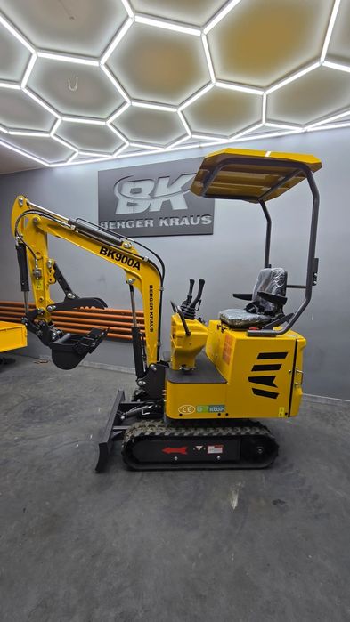 Minikoparka Nowa Berger Kraus BK900A z łyżką 38cm 850kg
