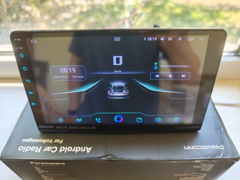 Магнитола 1Din 4/64GB 8 Ядер с Carplay Android Auto