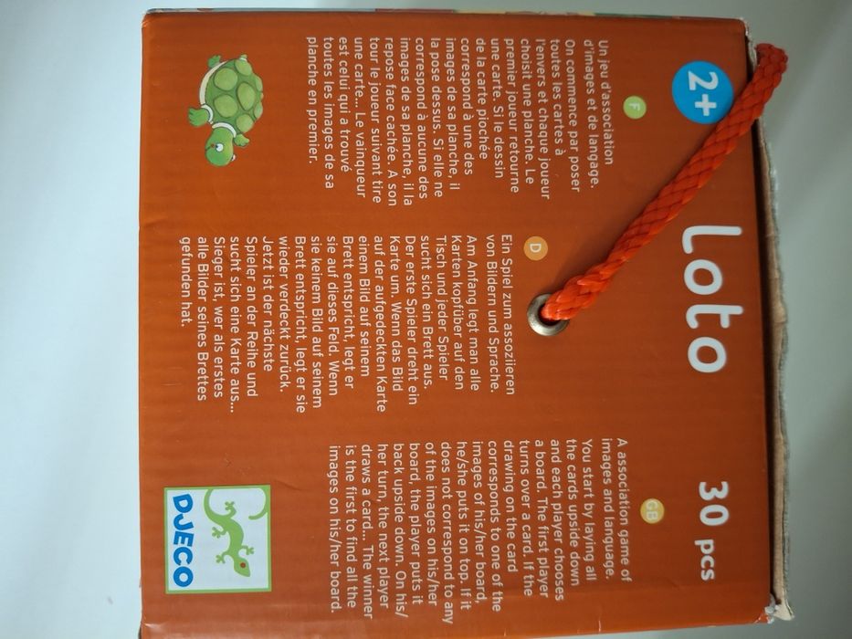 Гра Дитяче лото Тварини від Djeco детское лото Животные від 2 років