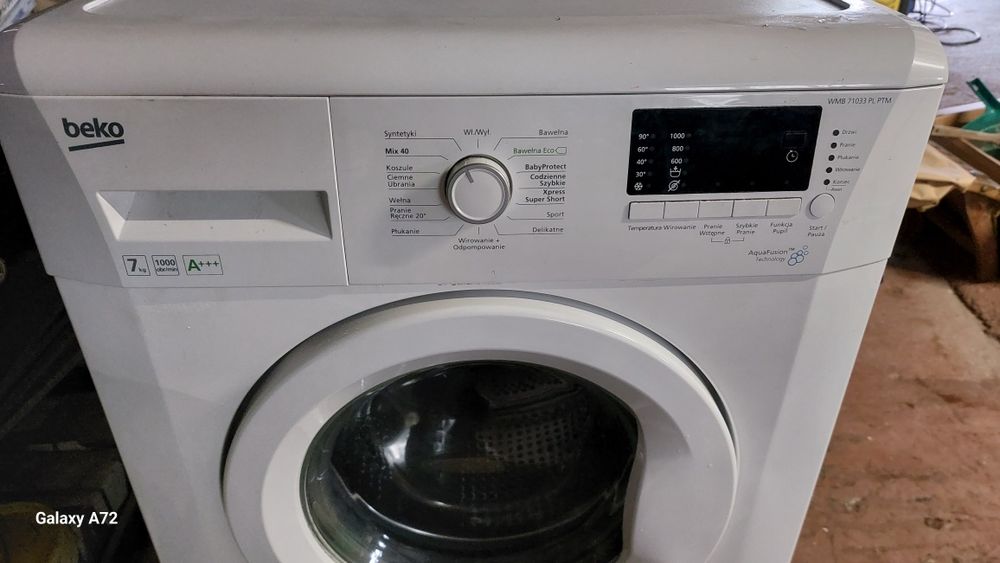 Pralka beko na części