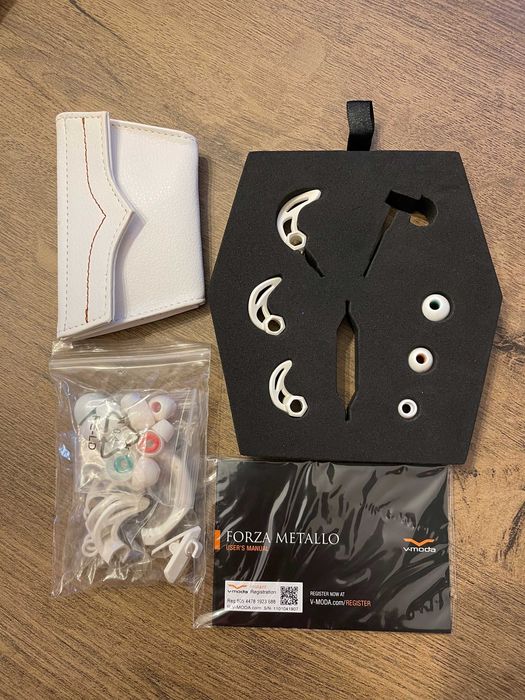 Słuchawki V-moda Forza Metallo - White/Rose Gold ANDROID