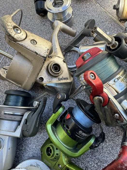 Carretes de pesca lote