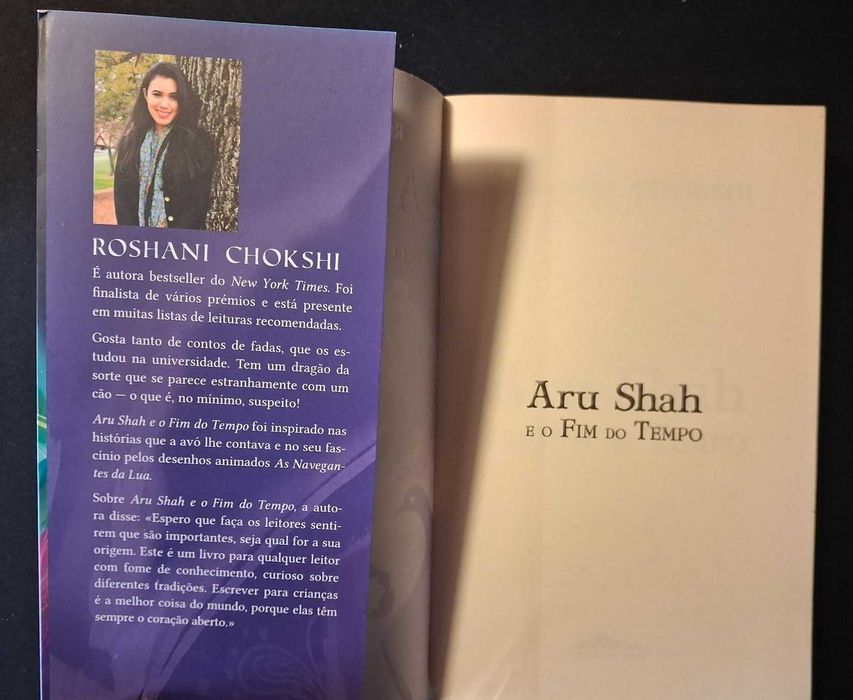 Livro "Aru Shah e o Fim do Tempo" - Roshani Chokshi