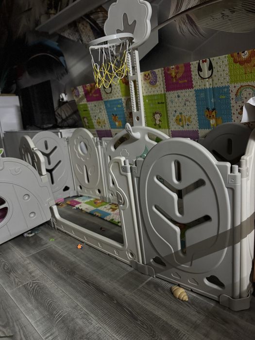 Пластиковий манеж паркан забор Огорожа для дитини