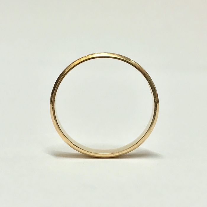 Złota OBRĄCZKA damska 14K oryginalny WZÓR ciekawa