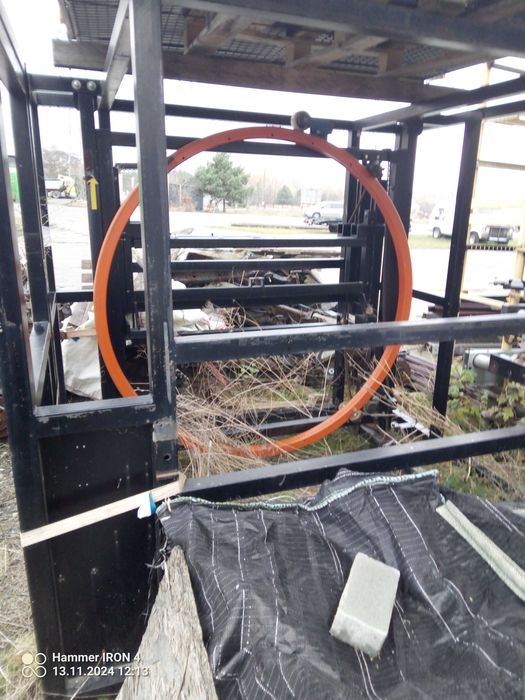 Rama-Konstrukcja owijarka do dużych  pakietów