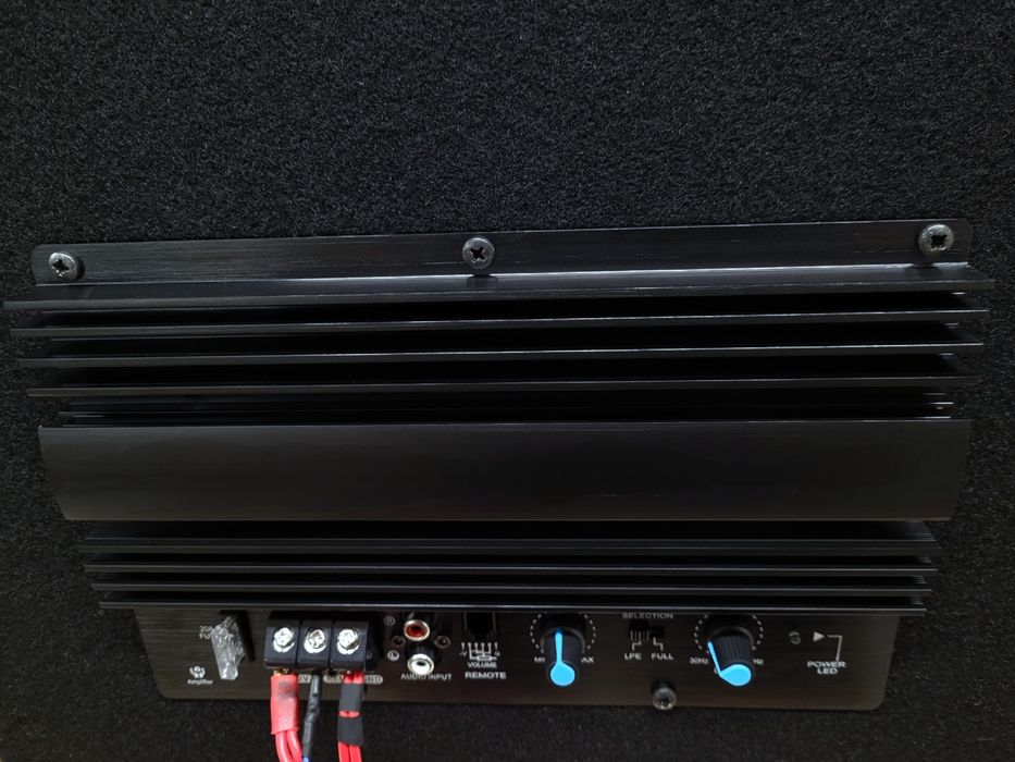 Subwoofer Aktywny MAC Audio ze wzmacniaczem (Tuba basowa  pod fotel b