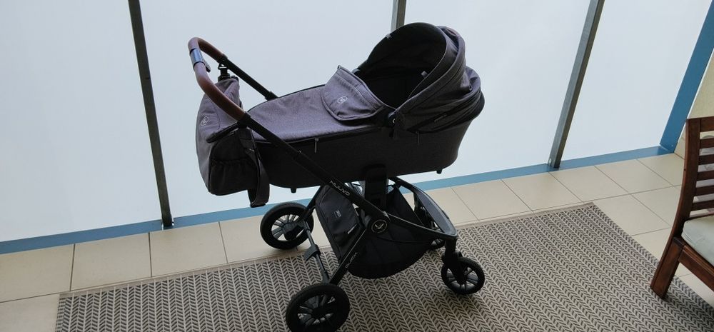 Muuvo Quick 2.0 – wózek po jednym dziecku + śpiworek Cottonmoose