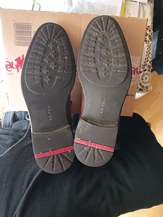 Buty skórzane Lloyd 41 sztyblety Germany trzewiki skóra ecco 26,5 cm
