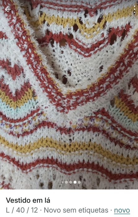 Vestido em crochê