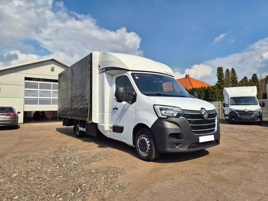 Renault MASTER 10EP PLANDEKA ZBROJONA SPOJTRAK TWINCAB 2.3 165KM SERWIS ASO BEZWYPADKOWY ZADBANY 2023 REGULACJA WYSOKOŚCI PODUSZKI FV23% WEBASTO BEZ WKŁADU FINANSOWEGO