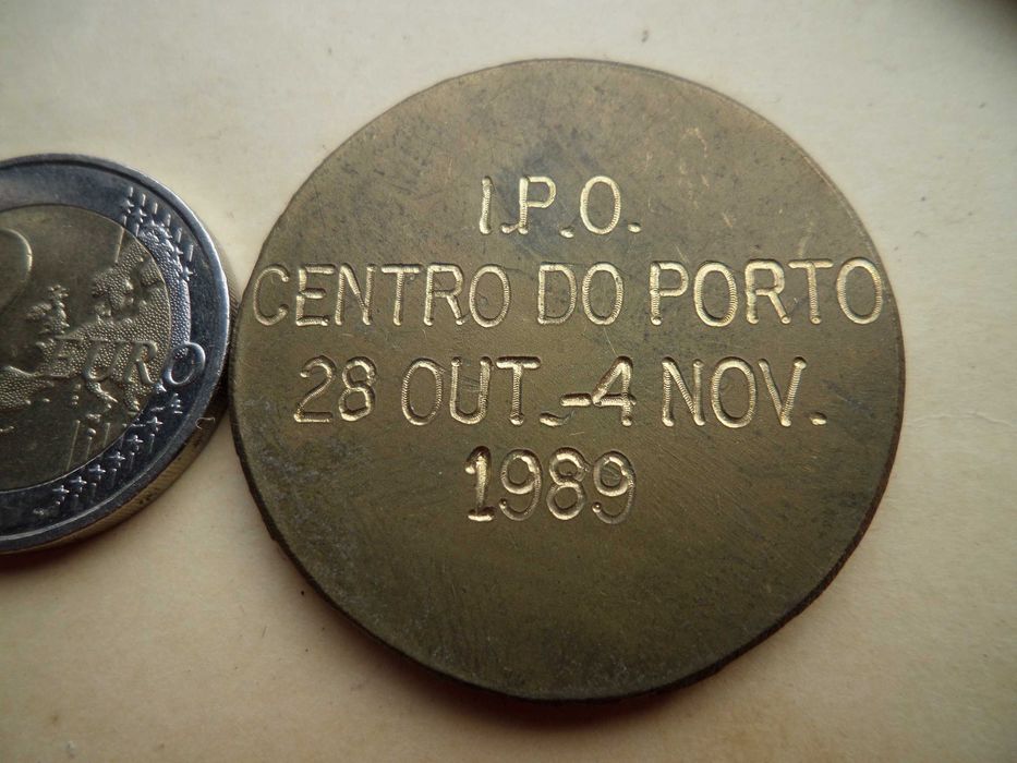 Medalha IPO  Porto , 1989