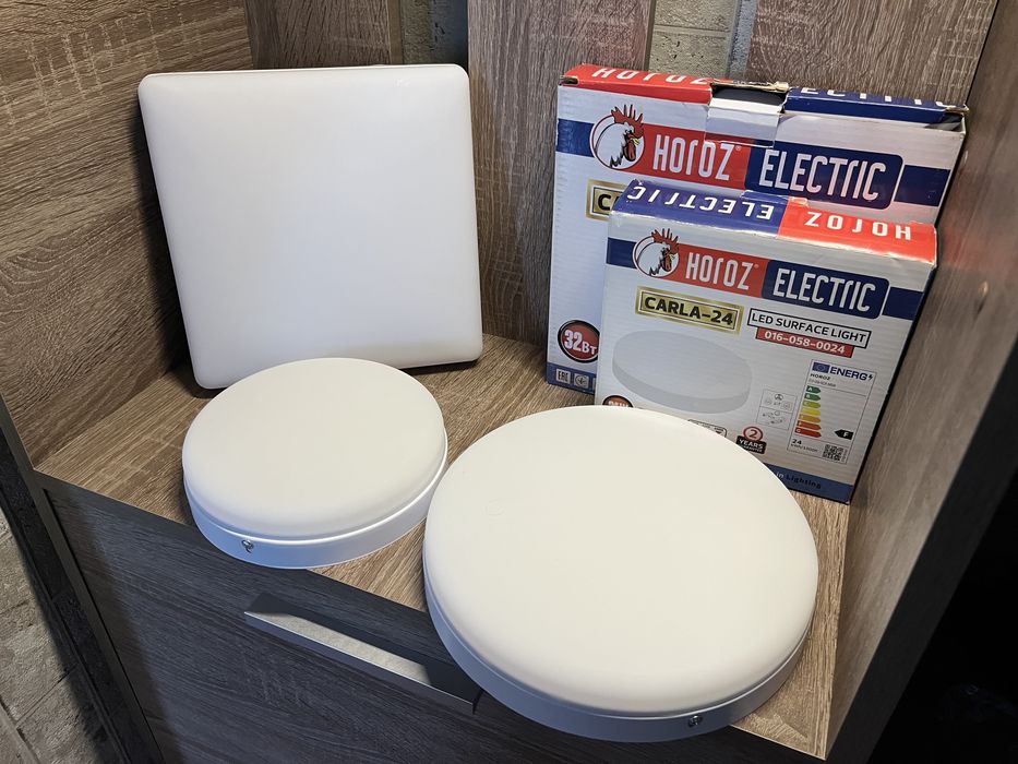 Светильник потолочный LED  horoz electric  світильник стельовий 6400K