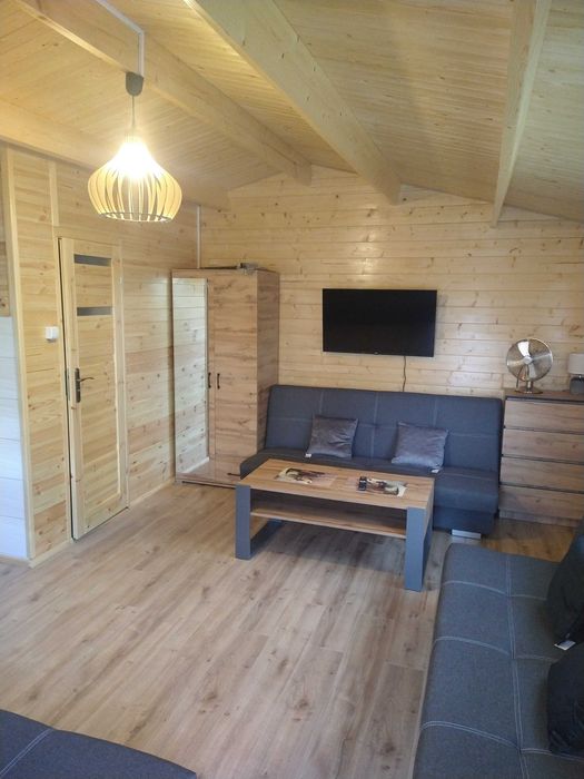 Wynajmę domek drewniany nad jeziorem w Powidzu