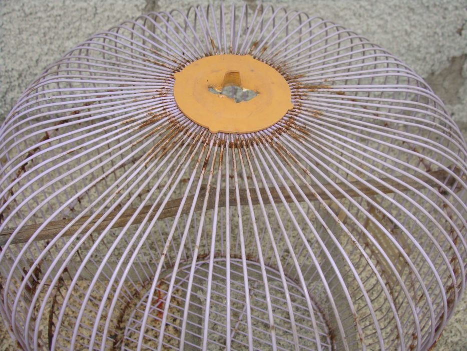 Gaiola Redonda Lilás para Restauro