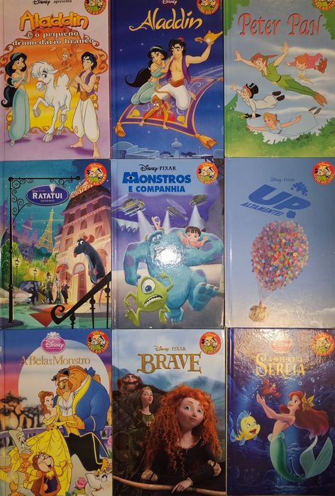 Coleção Clube dos Livros Disney Salvat - 37 livros