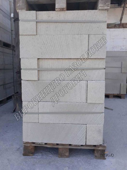 Газоблок, Відсівблок, Стовпчик, Блок незнімної опалубки  від виробника