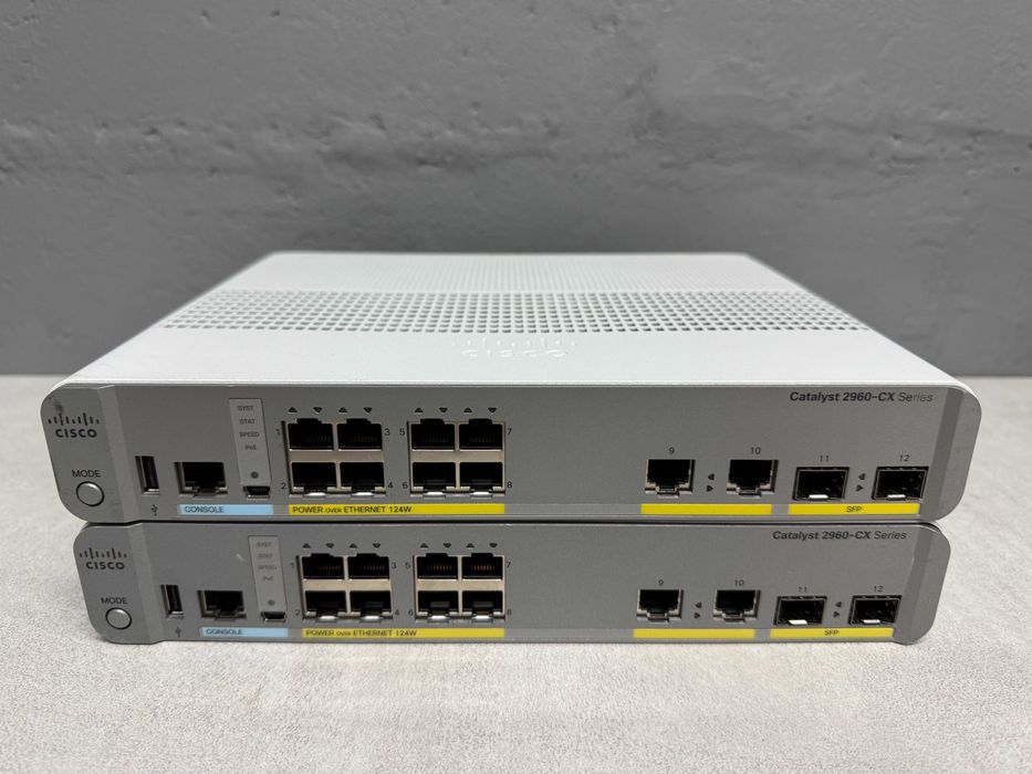 Коммутатор Cisco Catalyst С2960CX-8PC-L/ 8x1GE, PoE+ (безнал/гарантия)