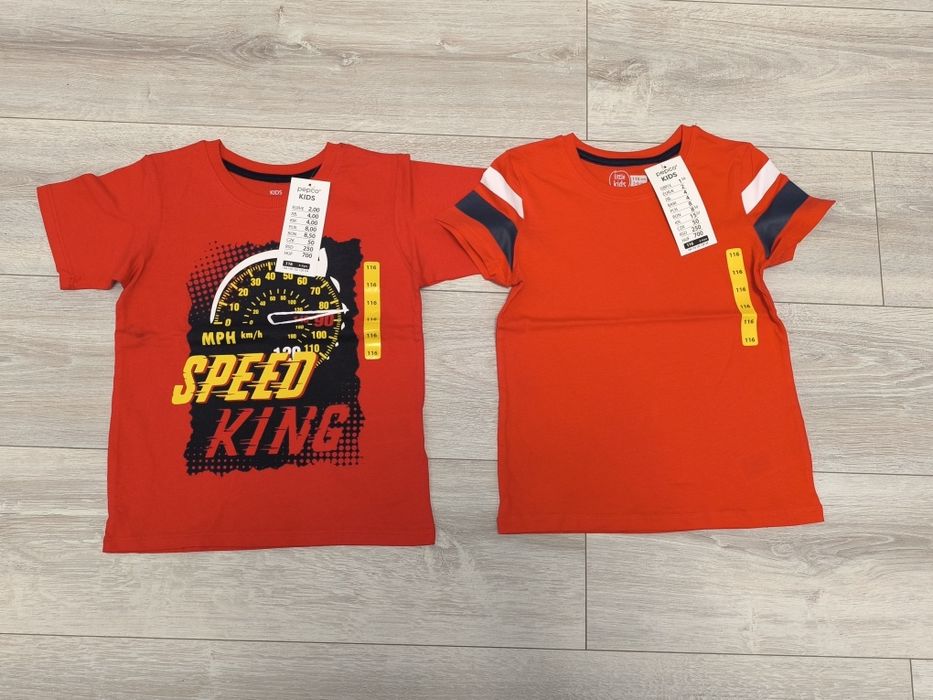 2 nowe koszulki chłopięce