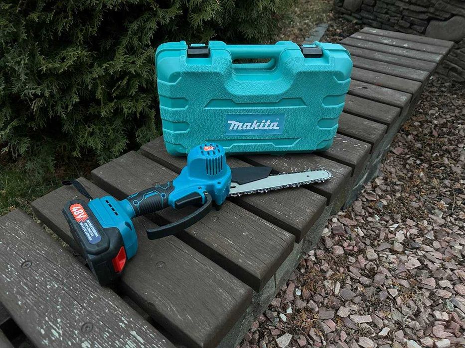 Пила аккумуляторная цепная 8️⃣". Садовая пила на аккумуляторе 20см