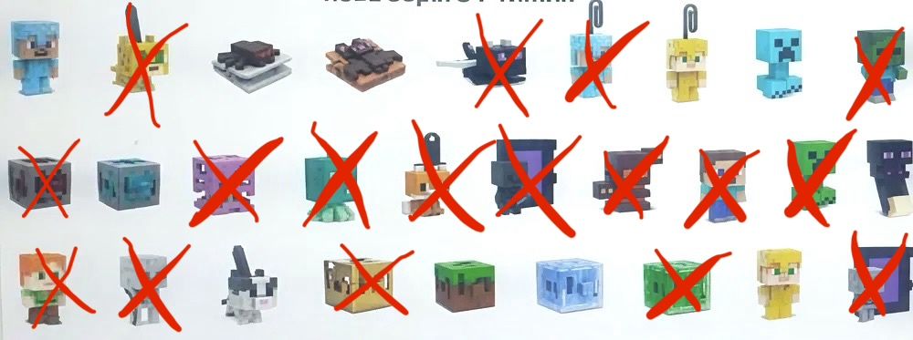 Обмін кіндерів майнкраф/kinder joy minecraft