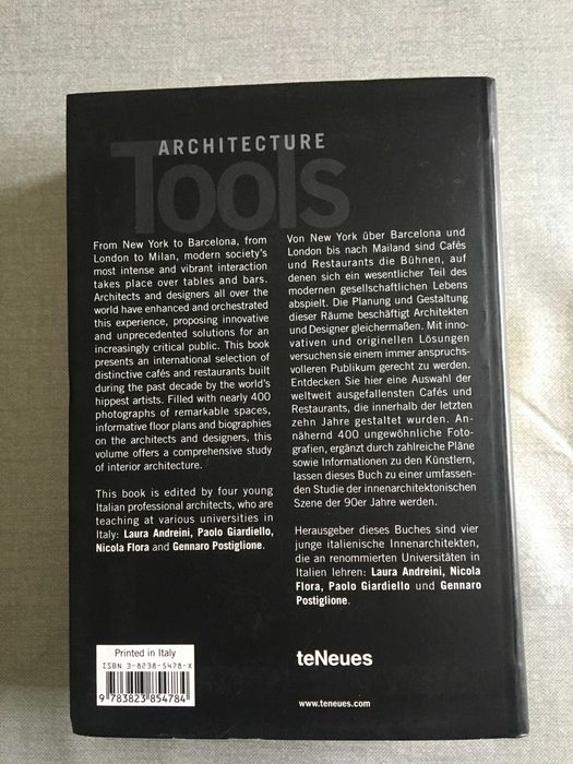 livros arquitectura e design Cafés & restaurants
