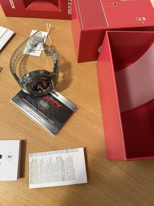 Nowy paragon gwarancja Casio G-Shock GA 2100CC coca cola